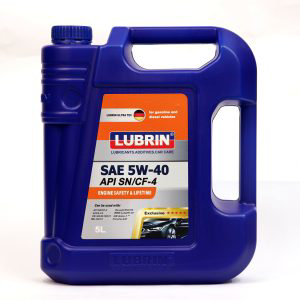 LUBRIN SN 5W-40 Engine Oil fully Synthetic 5lit