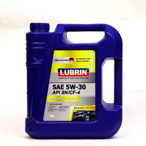 محصول روغن موتور لوبرین تمام سنتتیک LUBRIN SN 5W-30  چهار لیتری