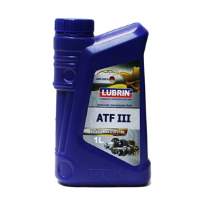 محصول روغن هیدرولیک فرمان لوبرین LUBRIN ATF III یک لیتری 