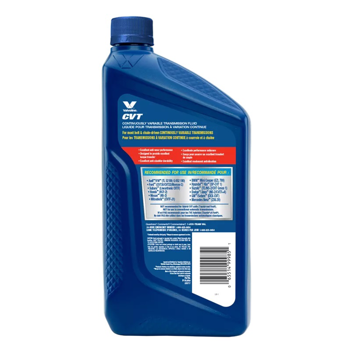 عکس محصول VALVOLINE ATF CVT Transmission Fluid 1lit