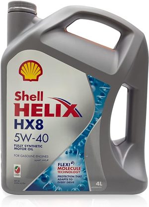 محصول روغن موتور شل هیلکس مدل Shell Helix Ultra 5W-40 HX8 اصلی چهار لیتری 