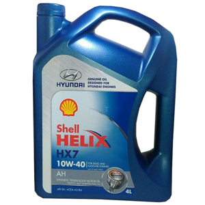 محصول روغن موتور شل هیلکس مدل Shell Helix Ultra 10W-40 HX7 اصلی چهار لیتری 