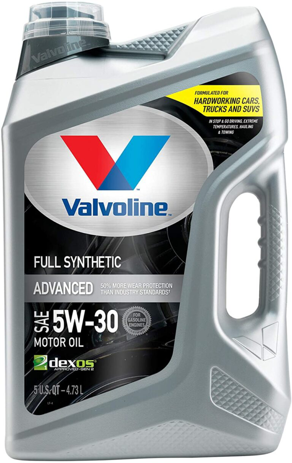 VALVOLINE ADVANCED DEXOS 5W-30 SP 4.73lit