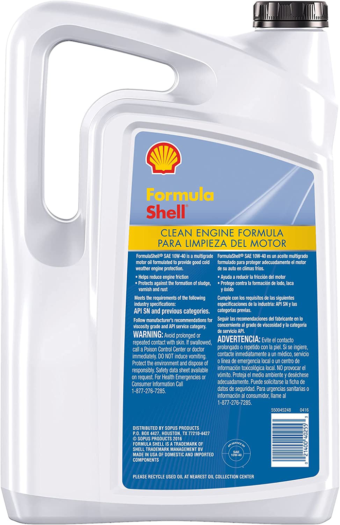 عکس محصول Shell Furmula 10W-40 SN 4.73lit