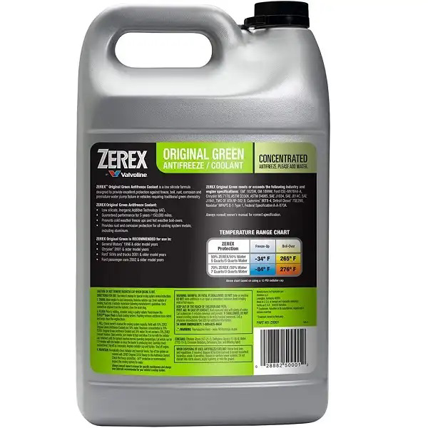 عکس محصول Valvoline COOLANT Zerex Original Green 4lit